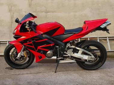 1991-1994 Honda CBR600 F2 Motorcycle Fairings - Red Matte Black Canada Suppliers