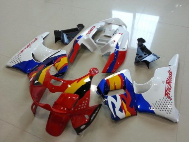 1996-1997 Honda CBR900RR 893 Motorcycle Fairings - White Red Blue Yellow Canada Suppliers