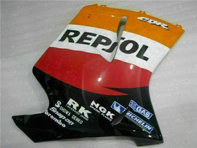 1996-2007 Honda CBR1100XX Blackbird Motorcycle Fairing - Orange White Red Glossy Black Repsol Canada Suppliers