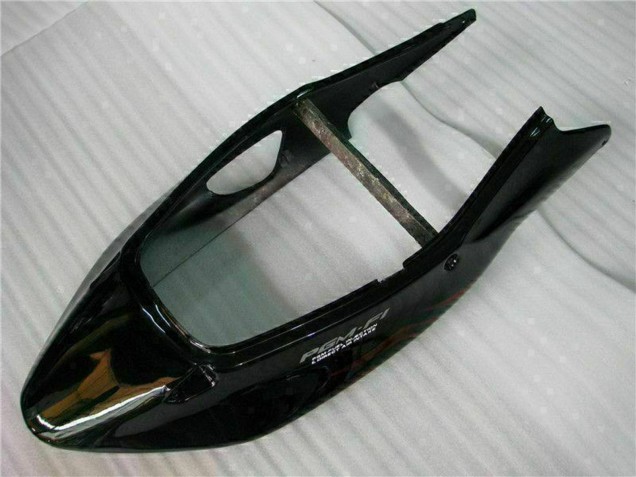 1996-2007 Honda CBR1100XX Blackbird Abs Motorcycle Fairing - Glossy Black Red Flame Canada Suppliers
