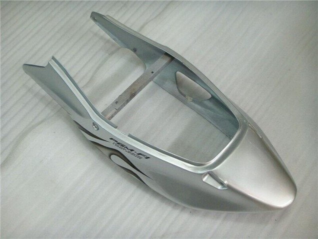 1996-2007 Honda CBR1100XX Blackbird Motorcycle Fairing - Silver Black Flame Canada Suppliers