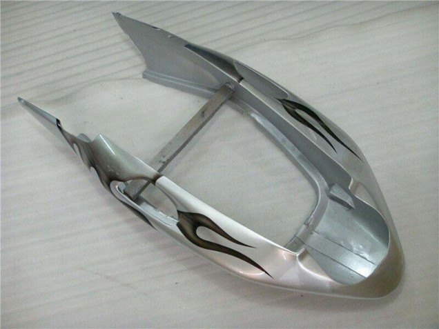 1996-2007 Honda CBR1100XX Blackbird Motorcycle Fairing - Silver Black Flame Canada Suppliers