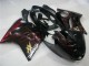 1996-2007 Honda CBR1100XX Blackbird Abs Motorcycle Fairings - Glossy Black Red Flame Canada Suppliers