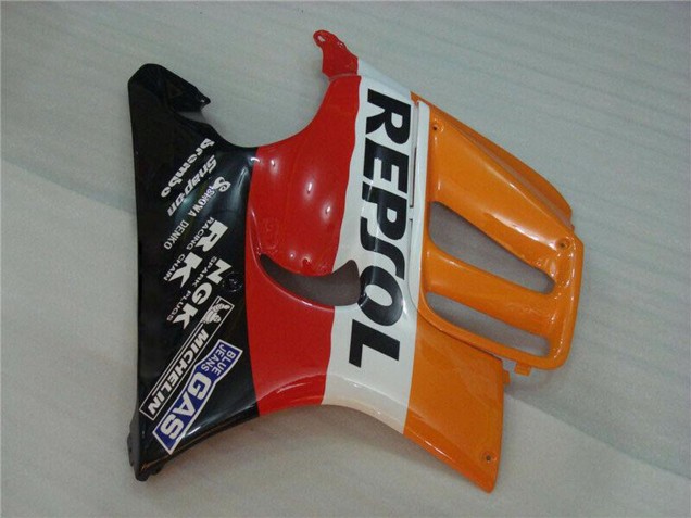 1995-1996 Honda CBR600 F3 Motorcycle Fairings - Orange White Red Glossy Black Repsol Canada Suppliers