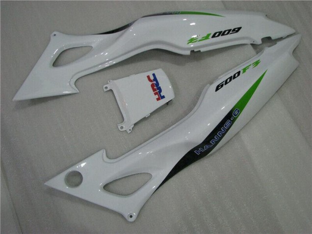 1995-1996 Honda CBR600 F3 Motorcycle Fairings - White Silver Green Hannspree Canada Suppliers