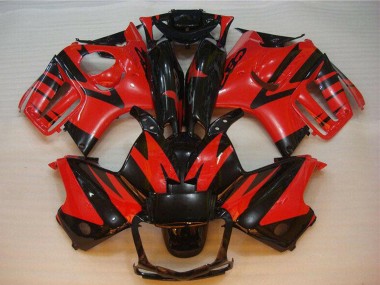 1995-1996 Honda CBR600 F3 Motorcycle Fairing - Red Glossy Black Canada Suppliers