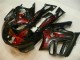 1995-1996 Honda CBR600 F3 Motorcycle Fairings - Glossy Black Red Flame Canada Suppliers