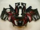 1995-1996 Honda CBR600 F3 Motorcycle Fairings - Glossy Black Red Flame Canada Suppliers