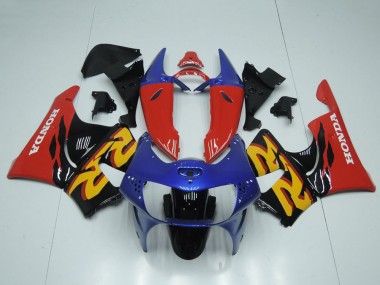 1998-1999 Honda CBR900RR 919 Motorcycle Fairing - Red Blue Glossy Black Canada Suppliers