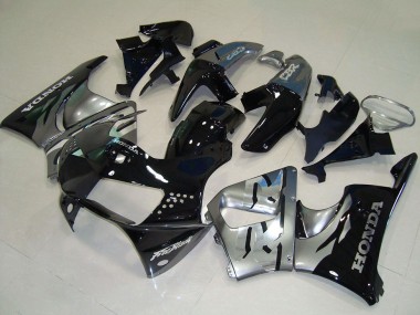 1998-1999 Honda CBR900RR 919 Motorcycle Fairings - Silver Glossy Black Canada Suppliers