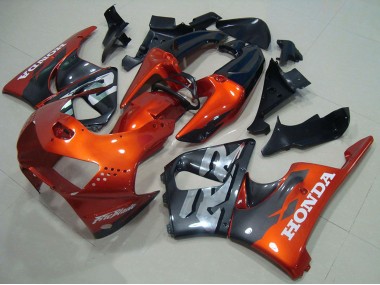 1998-1999 Honda CBR900RR 919 Motorcycle Fairings - Orange Grey Canada Suppliers