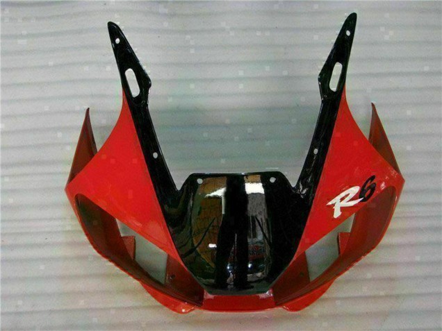 1998-2002 Yamaha YZF R6 Motorcycle Fairing - White Red Glossy Black Canada Suppliers