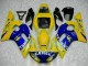 1998-2002 Yamaha YZF R6 Motorcycle Fairings - Yellow Blue White Camel Motul Canada Suppliers