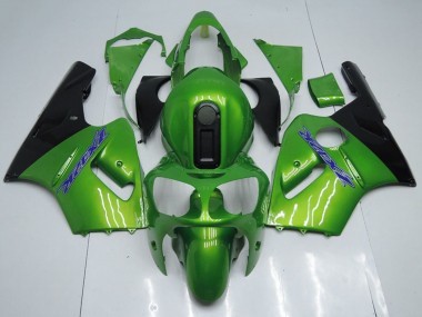 2000-2001 Kawasaki ZX12R Motorcycle Fairings - Green Black Blue Canada Suppliers