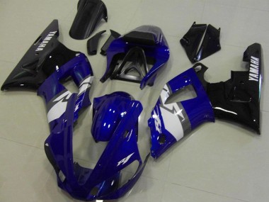 2000-2001 Yamaha YZF R1 Motorcycle Fairings - Blue White Black Canada Suppliers