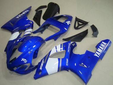 2000-2001 Yamaha YZF R1 Motorcycle Fairings - Blue White Canada Suppliers