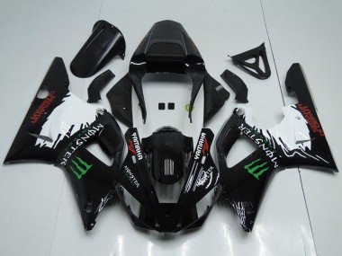 2000-2001 Yamaha YZF R1 Motorcycle Fairings - Glossy Black White Red Green Monster Canada Suppliers