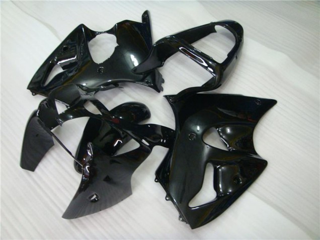2000-2002 Kawasaki ZX6R Motorcycle Fairings - Glossy Black Canada Suppliers