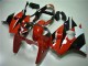 2000-2002 Kawasaki ZX6R Motorcycle Fairings - White Red Glossy Black Canada Suppliers