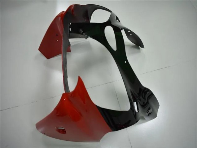 2000-2002 Kawasaki ZX6R Motorcycle Fairings - White Red Glossy Black Canada Suppliers