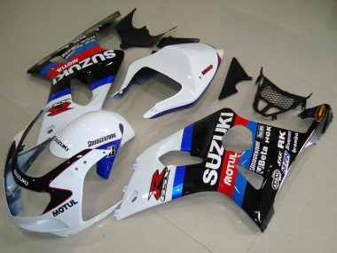 2000-2002 Suzuki GSXR 1000 Motorcycle Fairings - White Blue Black Red Motul Canada Suppliers