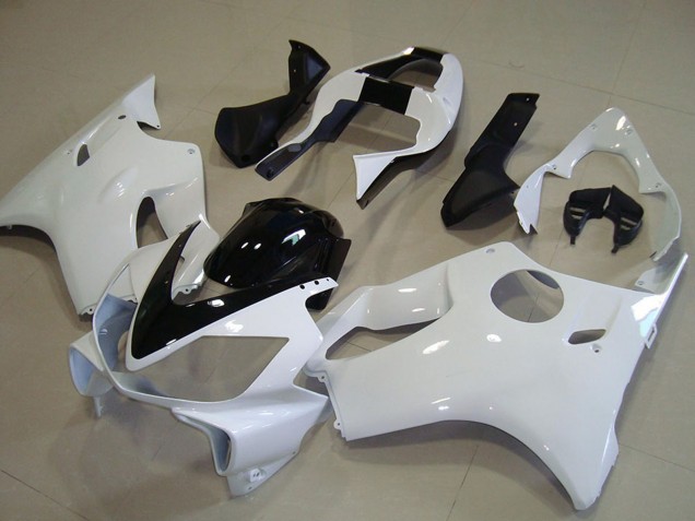 2001-2003 Honda CBR600 F4i Motorcycle Fairing - White Glossy Black Canada Suppliers