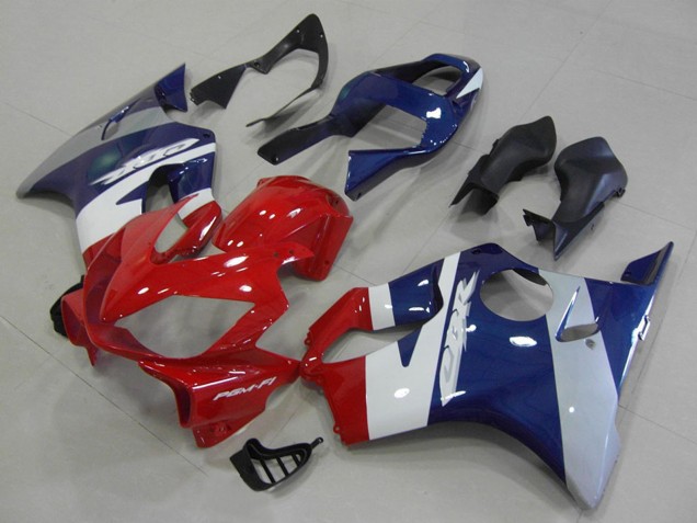 2001-2003 Honda CBR600 F4i Motorcycle Fairings - White Blue Red Canada Suppliers