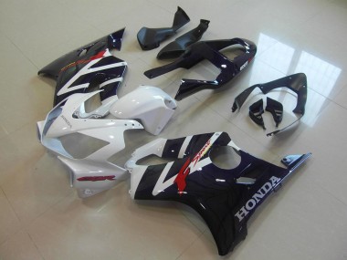 2001-2003 Honda CBR600 F4i Motorcycle Fairings - White Glossy Black F Sport Canada Suppliers