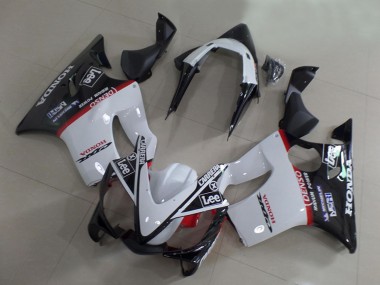 2001-2003 Honda CBR600 F4i Motorcycle Fairings - White Red Glossy Black Carrera Lee Canada Suppliers