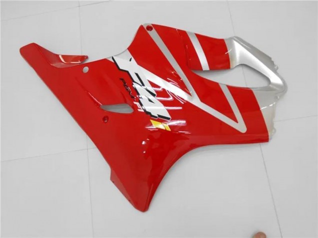 2001-2003 Honda CBR600 F4i Motorcycle Fairings Kits - Silver Red Canada Suppliers