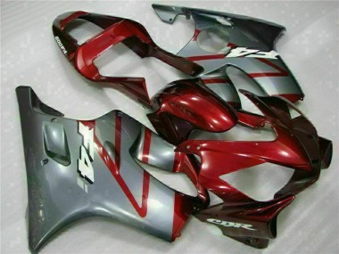 2001-2003 Honda CBR600 F4i Motorcycle Fairing Kits - Silver Red Canada Suppliers