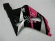 2001-2003 Suzuki GSXR 600/750 Motorcycle Fairings - Pink Silver Glossy Black Canada Suppliers