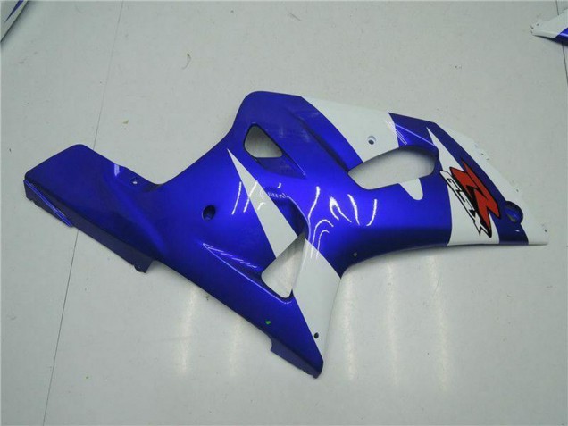 2001-2003 Suzuki GSXR 600/750 Motorcycle Fairings - White Blue Black Canada Suppliers