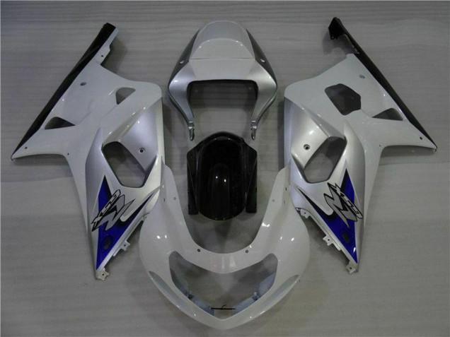 2001-2003 Suzuki GSXR 600/750 Motorcycle Fairings - White Silver Blue Black Canada Suppliers