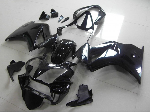 2002-2013 Honda VFR 800 Motorcycle Fairing Kits - Glossy Black Canada Suppliers