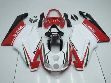 2003-2004 Ducati 749 Motorcycle Fairings - White Red Green Glossy Black Canada Suppliers