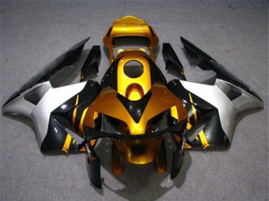 2003-2004 Honda CBR600RR Motorcycle Fairing - Silver Gold Glossy Black Canada Suppliers