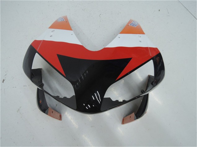 2003-2004 Honda CBR600RR Motorcycle Fairing Kits - Orange White Red Glossy Black Repsol Canada Suppliers