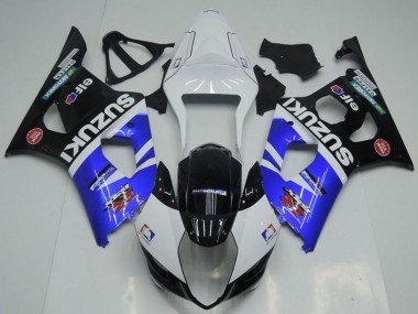 2003-2004 Suzuki GSXR 1000 Motorcycle Fairings - White Blue Black Red Elf Canada Suppliers