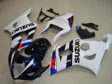 2003-2004 Suzuki GSXR 1000 Motorcycle Fairings - White Blue Dark Blue Red Canada Suppliers