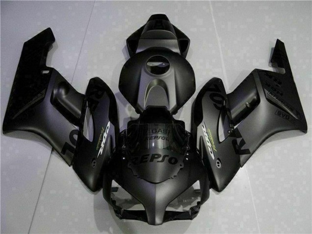 2004-2005 Honda CBR1000RR Motorcycle Fairings - Matte Black Repsol Canada Suppliers