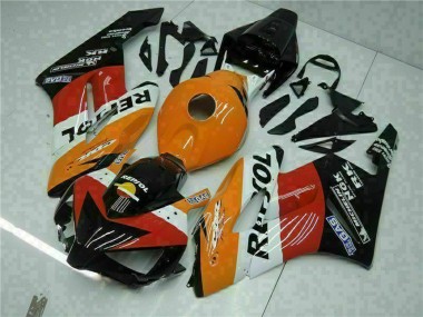 2004-2005 Honda CBR1000RR Motorcycle Fairings - Orange White Red Black Repsol Canada Suppliers