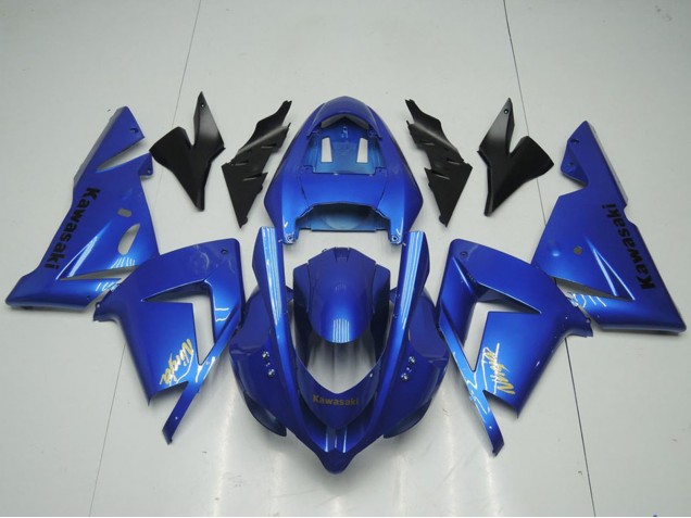2004-2005 Kawasaki ZX10R Motorcycle Fairings - Blue Canada Suppliers