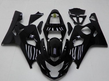 2004-2005 Suzuki GSXR 600/750 Motorcycle Fairings - Glossy Black Canada Suppliers