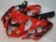 2004-2005 Suzuki GSXR 600/750 Motorcycle Fairings - Red Black Canada Suppliers