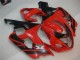 2004-2005 Suzuki GSXR 600/750 Motorcycle Fairings - Red Black Canada Suppliers