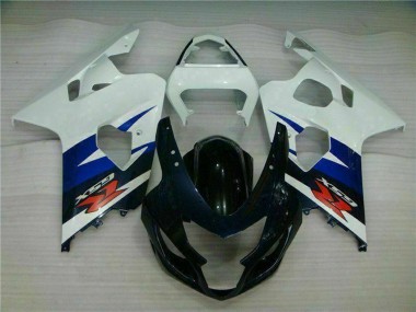 2004-2005 Suzuki GSXR 600/750 Motorcycle Fairings - White Blue Glossy Black Red Canada Suppliers