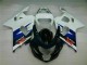 2004-2005 Suzuki GSXR 600/750 Motorcycle Fairings - White Blue Glossy Black Red Canada Suppliers