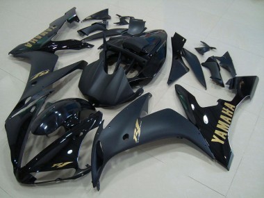 2004-2006 Yamaha YZF R1 Motorcycle Fairings - Glossy Black Matte Black Gold Canada Suppliers