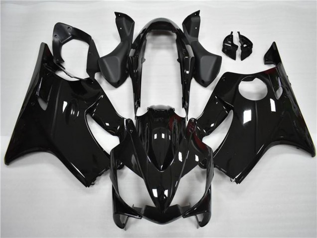2004-2007 Honda CBR600 F4i Motorcycle Fairing Kits - Glossy Black Canada Suppliers
